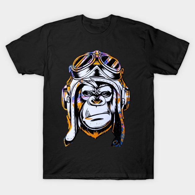 Aviator T-Shirt by pmuirart